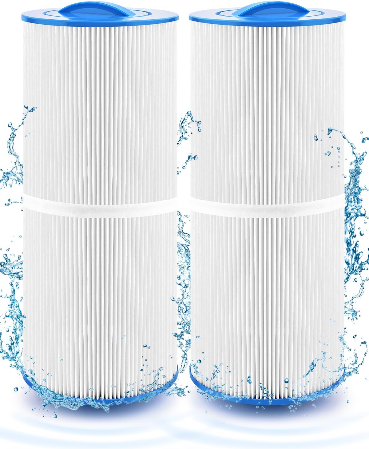 PACETAP Spa Filter Replacement for Unicel 6CH-960, 2 Pack