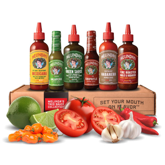 Taco Sauce Collection - 6 Pack of Flavorful Hot Sauces