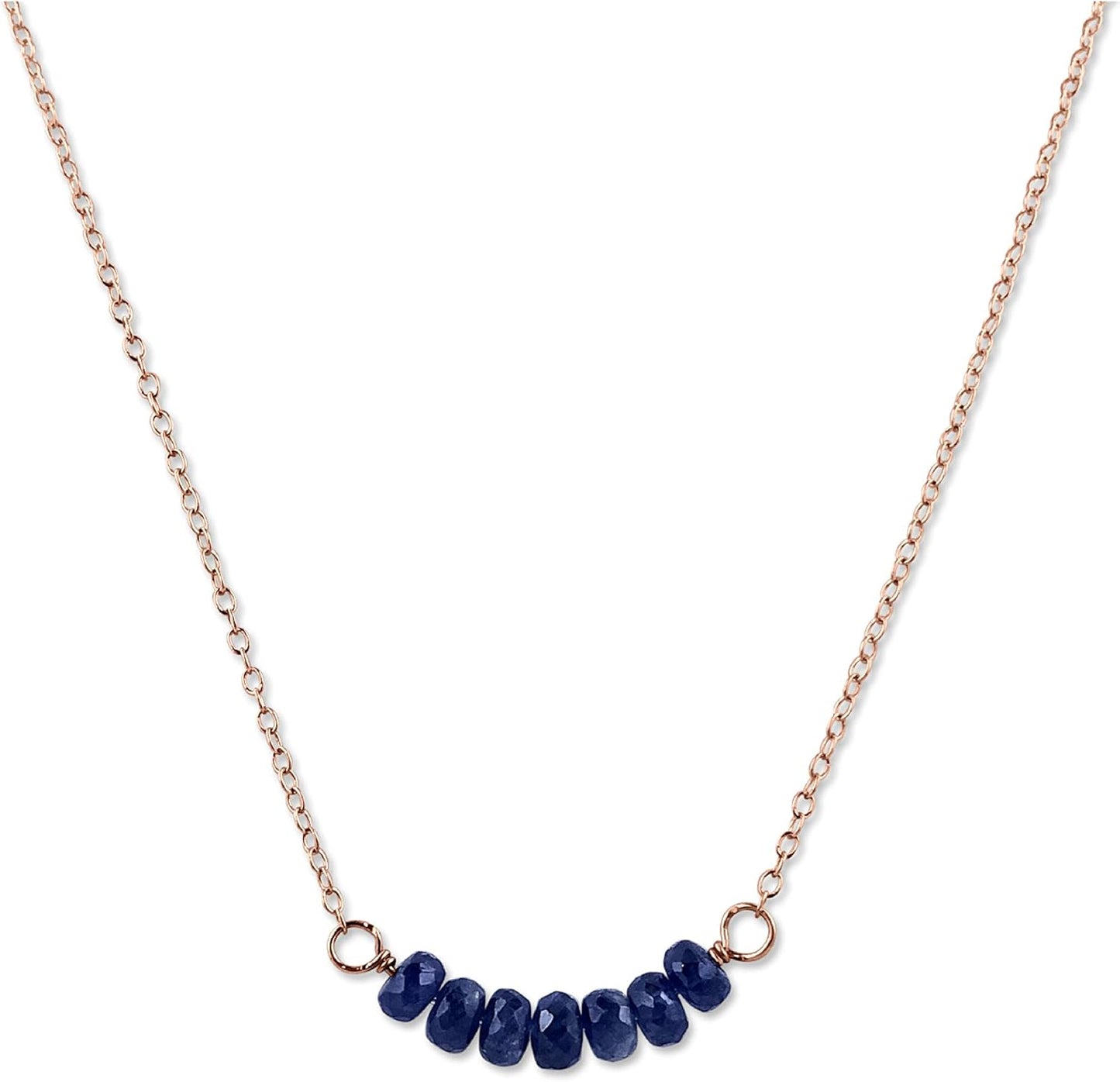 Personalized Birthstone Bar Necklace for Women and Girls Gifts