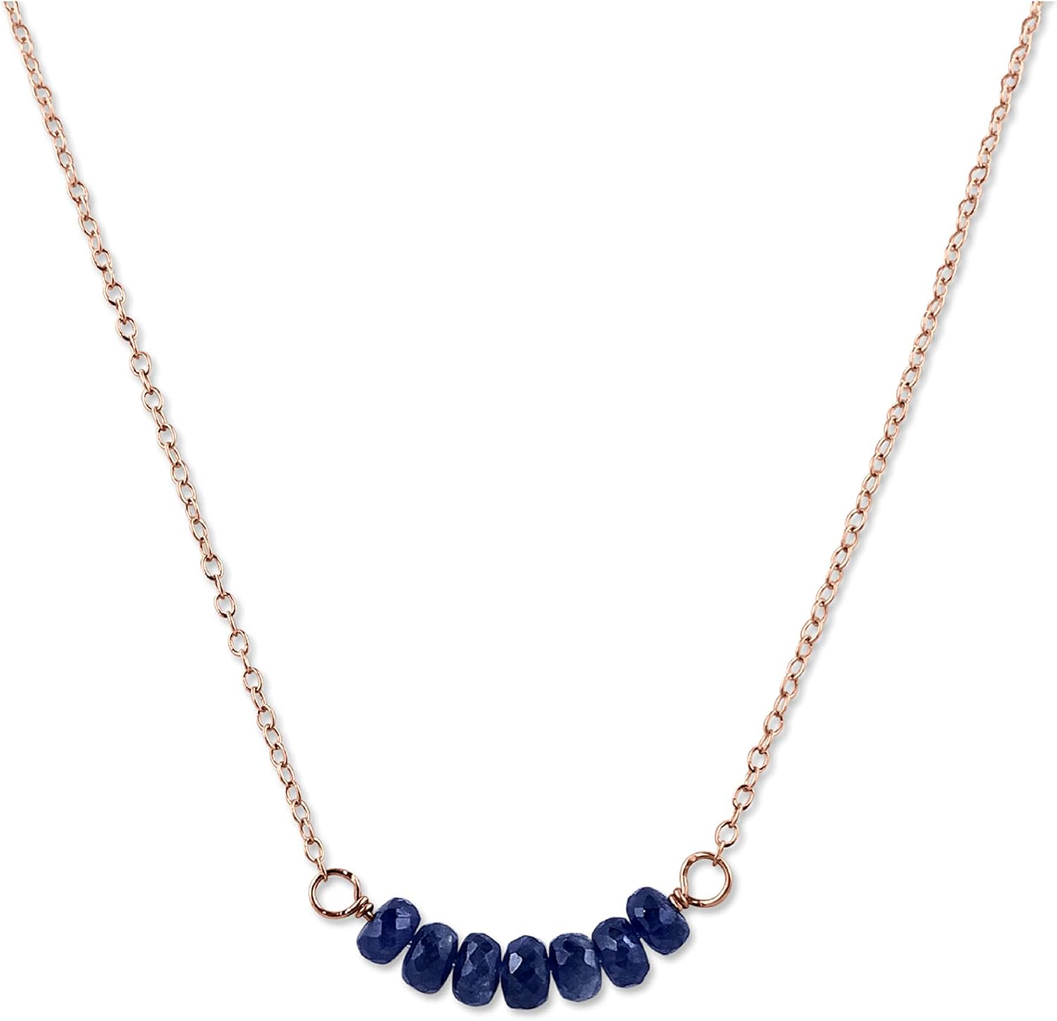 Personalized Birthstone Bar Necklace for Women and Girls Gifts