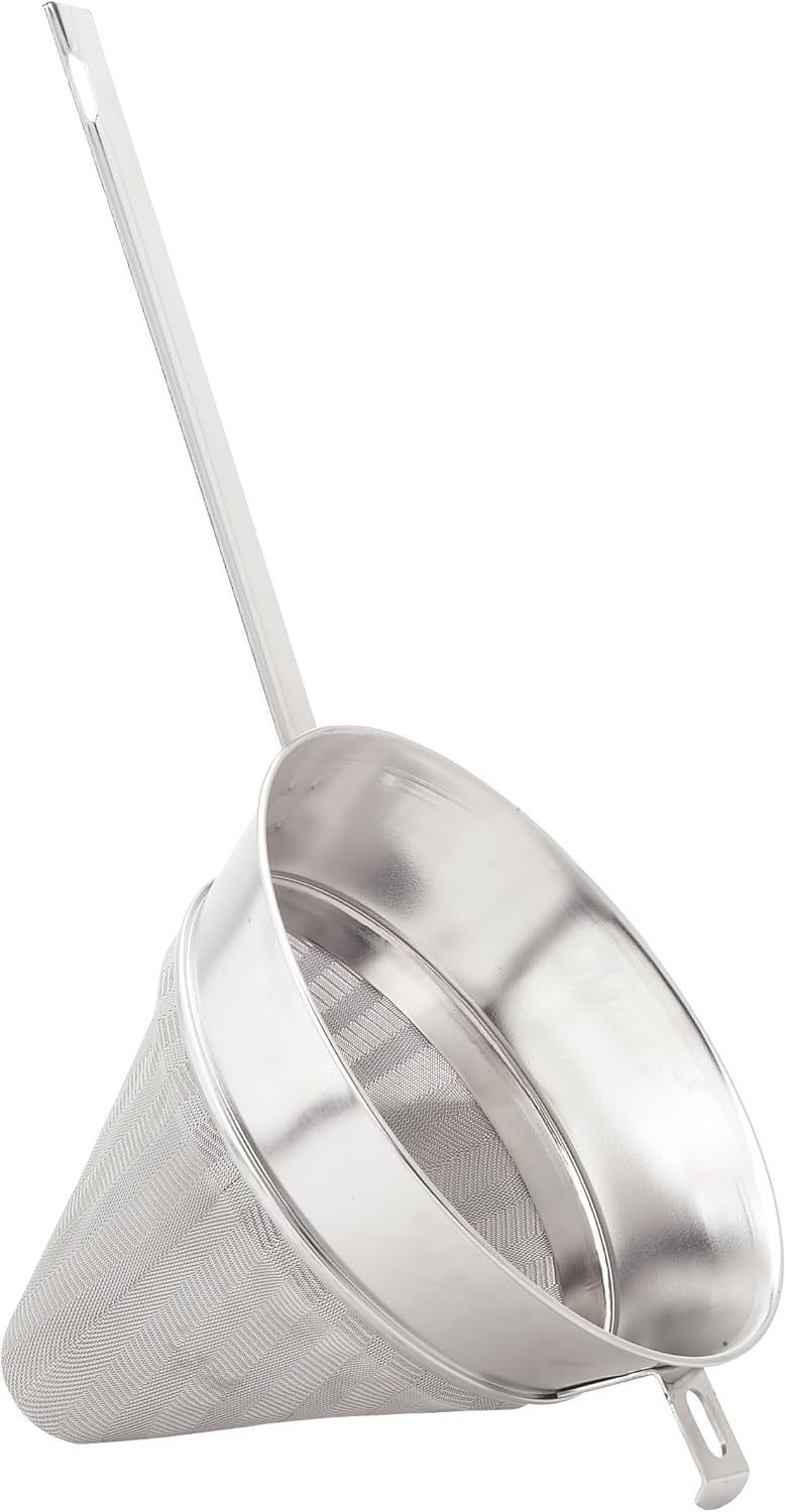 HIC Kitchen Chinois Fine-Mesh Cone Sieve for Perfect Sauces