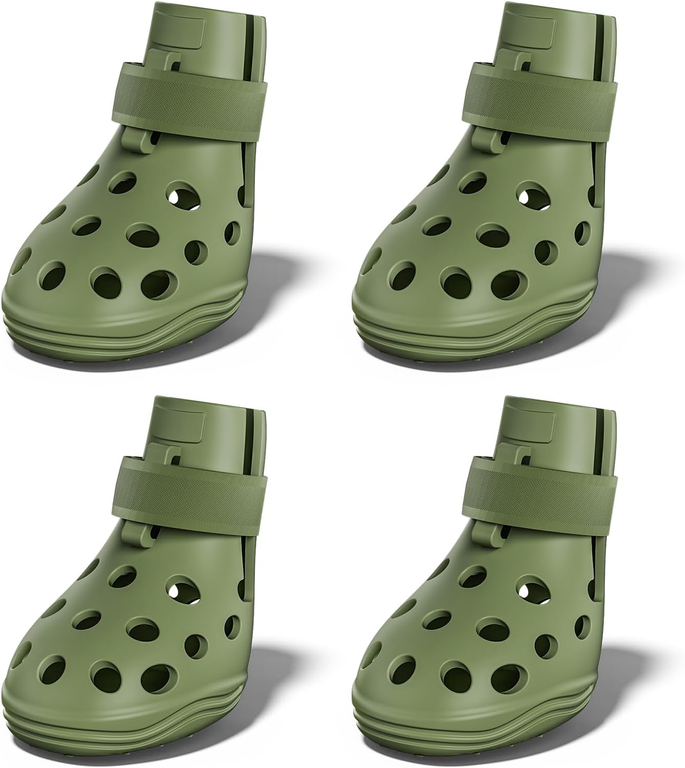 Dog Shoes for Hot Pavement - Breathable Silicone Booties