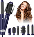Blow Dryer Brush 6 in 1 Set - Automatic Curling and Straightening