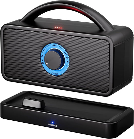 5.8 GHz Wireless TV Speakers for Hard of Hearing Seniors