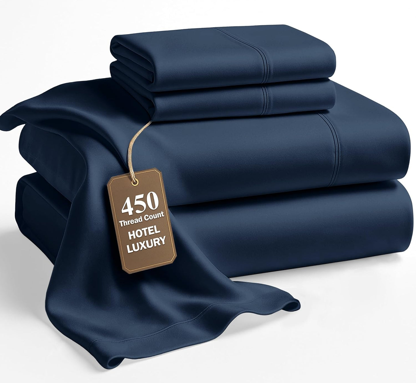 Luxury King Size Cotton Sheets Set for Year-Round Comfort