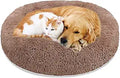 Calming Dog Bed Cat Bed Donut Cuddler - Supportive Washable Plush