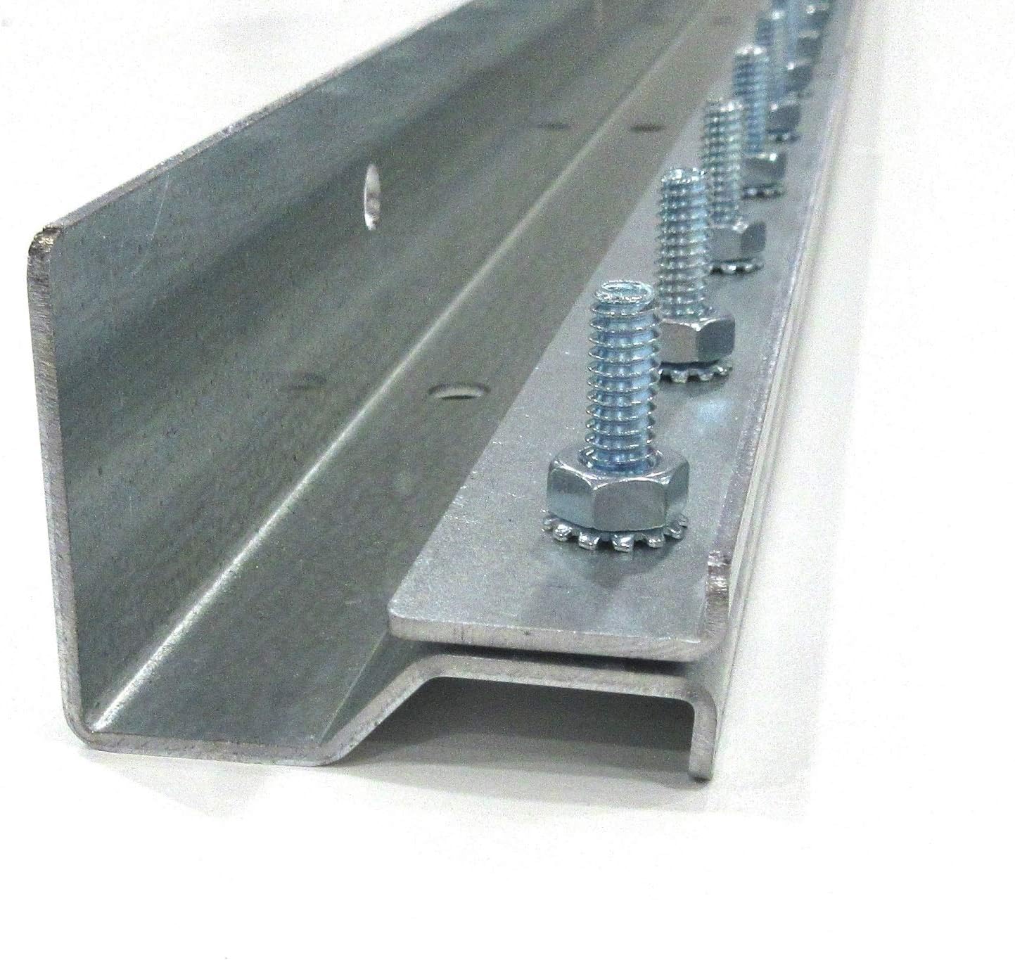 Strip Curtain Door Hardware for Commercial Use - 8 Foot Hanger