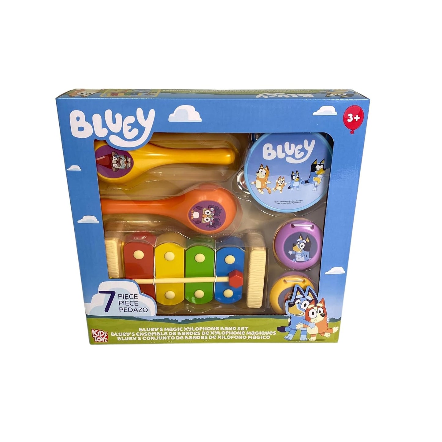 Bluey's Magic Xylophone Band Set - Music Education for Kids Ages 3+