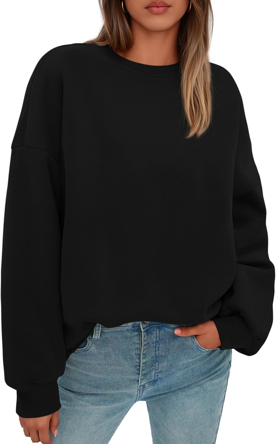 PRETTYGARDEN Oversized Crewneck Sweatshirt for Women 2025