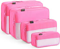 Compression Packing Cubes 4 Set for Travel and Suitcases - Space