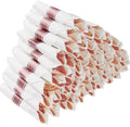 Goodluck 50 Pack Pre Rolled Rose Gold Plastic Silverware - Elegant