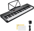 61 Keys Compact Keyboard Piano - Multi-Function Beginner Keyboard
