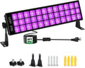 100W LED Black Lights Bar - Powerful Blacklight for Neon Parties