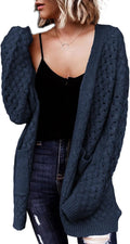 Cozy long sleeve chunky cardigan for women from Dokotoo