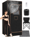 Portable Steam Sauna for Home - Spacious 3L Steam Tent