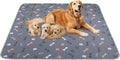 Washable Pee Pads for Dogs Large 36 in x 72 in 2-Pack - Fast Absorbent