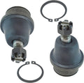 TRQ Front Lower Ball Joint Set Compatible with 2003-2018 Toyota