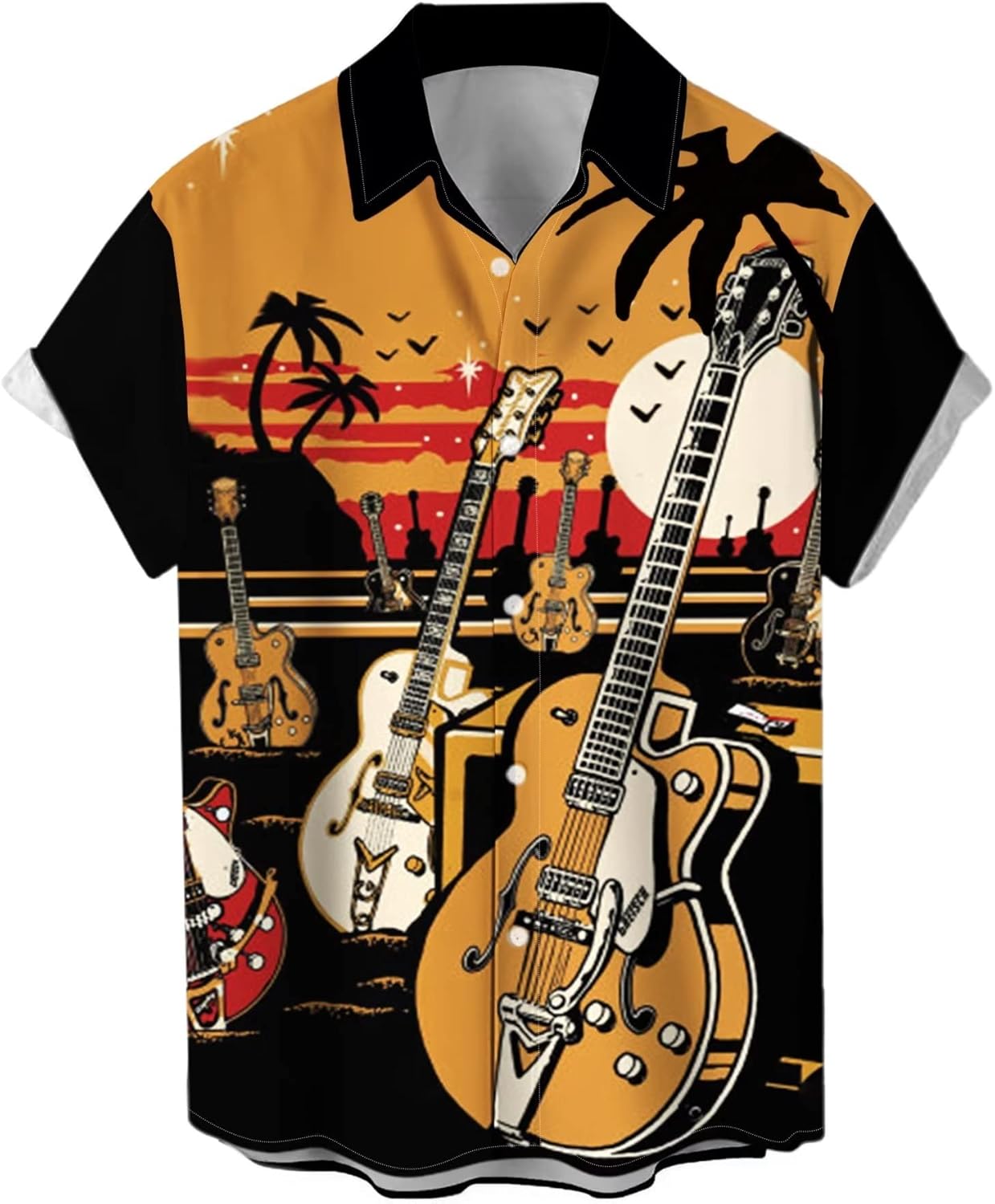 Retro Rockabilly Bowling Shirt by Lzzidou