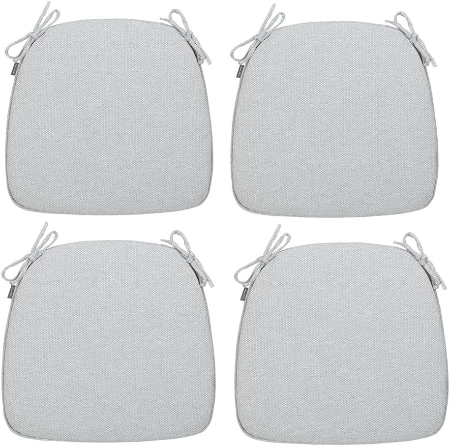 Magpie Fabrics U-Shape Chair Cushions for Indoor Outdoor Use