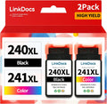 LinkDocs 240XL 241XL Remanufactured Ink Cartridges - High Yield Pack