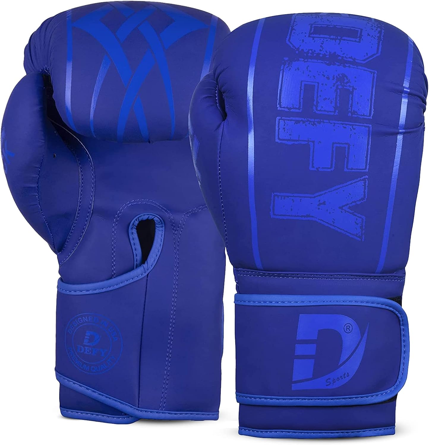 DEFY Premium Synthetic Leather Boxing Gloves - Conquer Fear!
