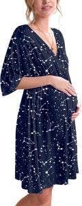 Maternity Hospital Gown by Ekouaer for Labor and Delivery