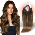 Sunny Wire Human Hair Extensions 16 in - Invisible Wire Volume