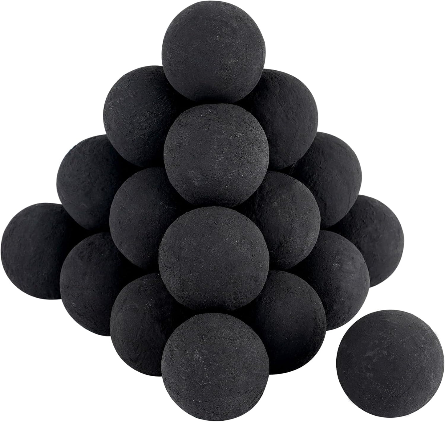 Skyflame 2-Inch Ceramic Fireplace Balls for Fire Pit Use