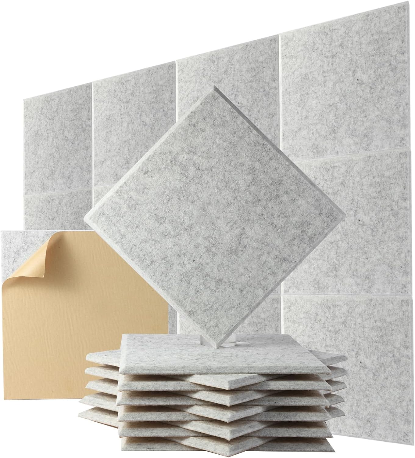 Acoustic Wall Panels for Home Studio & Office Soundproofing