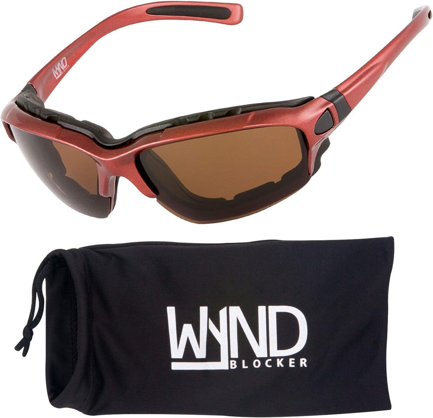 WYND Blocker Polarized Motorcycle Riding Sunglasses for Sports