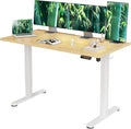 Claiks Bamboo Electric Standing Desk for Ergonomic Home Office