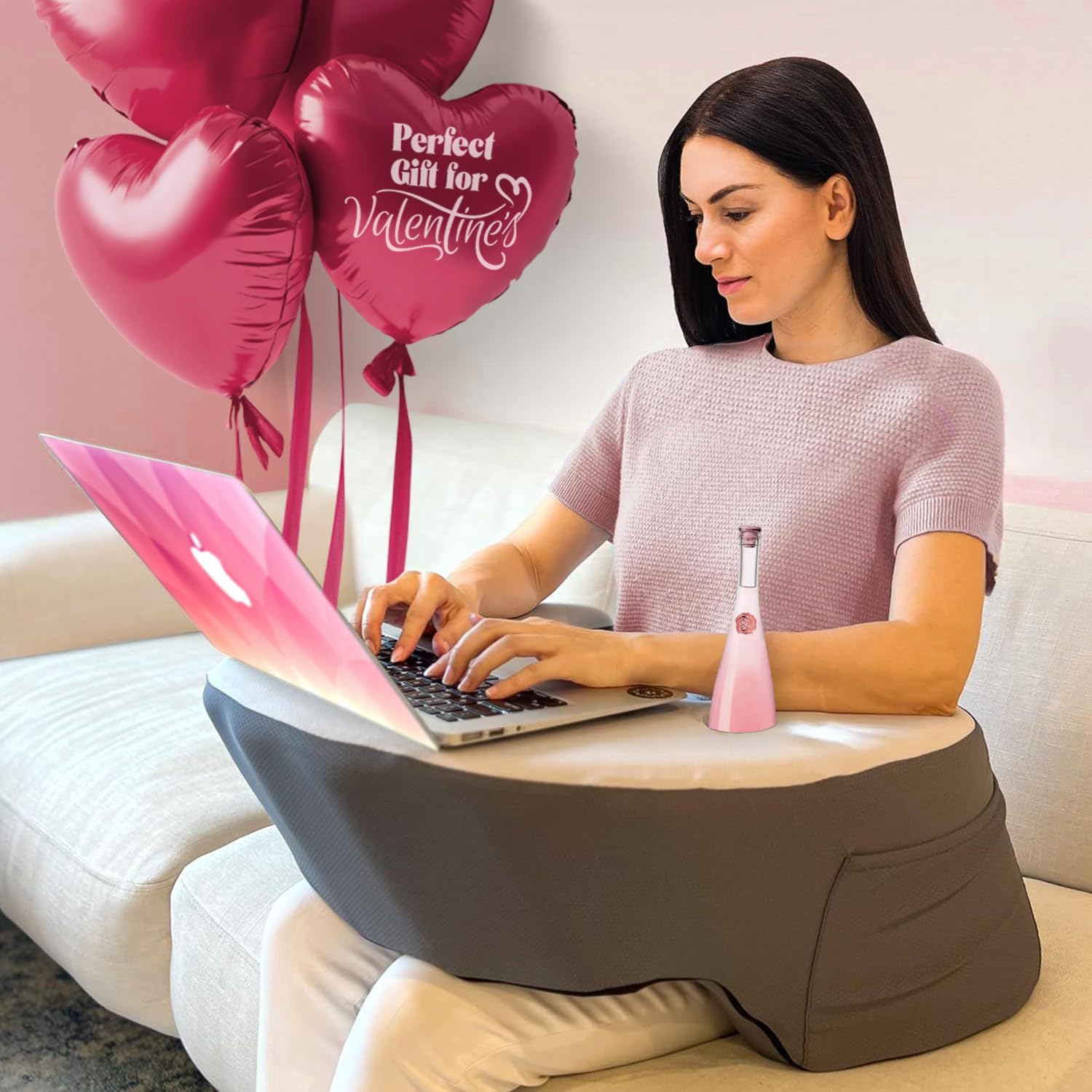 AMEMOREE Cooling Memory Foam Reading Pillow