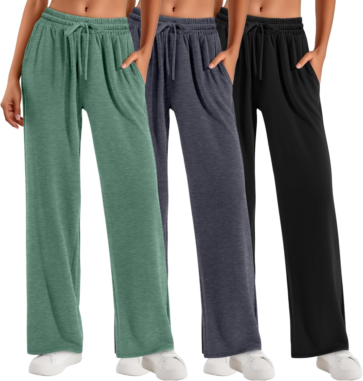 Neer Women's Baggy Sweatpants with Pockets for Cozy Comfort