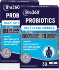 Extra Strength Probiotic for Digestive Health 60 Billion CFU - Immune