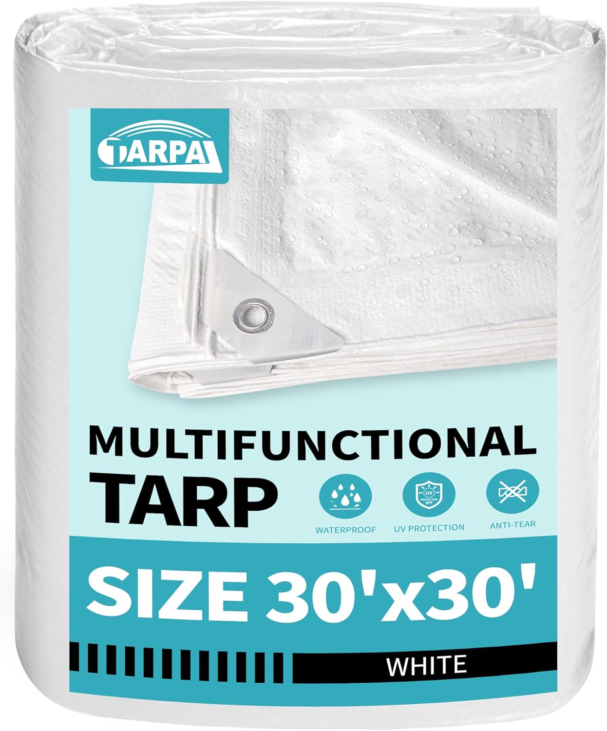 TARPAL 30x30 Feet Waterproof Tarp for Outdoor Protection