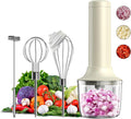 Cordless Hand Mixer MixgoII - Portable Rechargeable 4-Speed Mixer