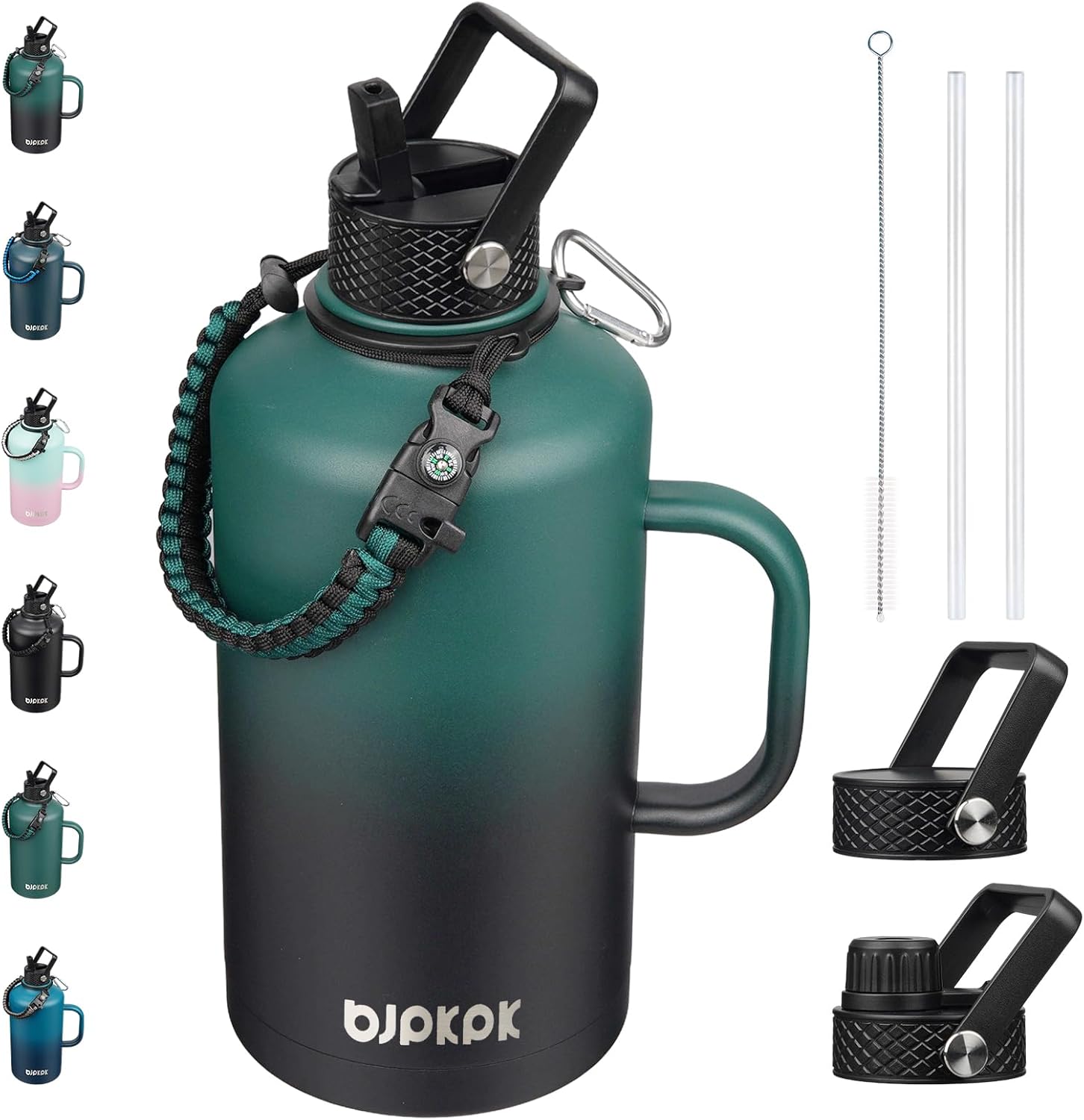 Insulated Water Bottle BJPKPK with Straw Lid for All Occasions
