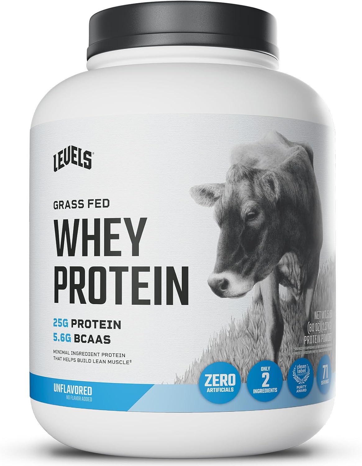 Levels Grass Fed Whey Protein Powder: Pure, Clean, and Effective
