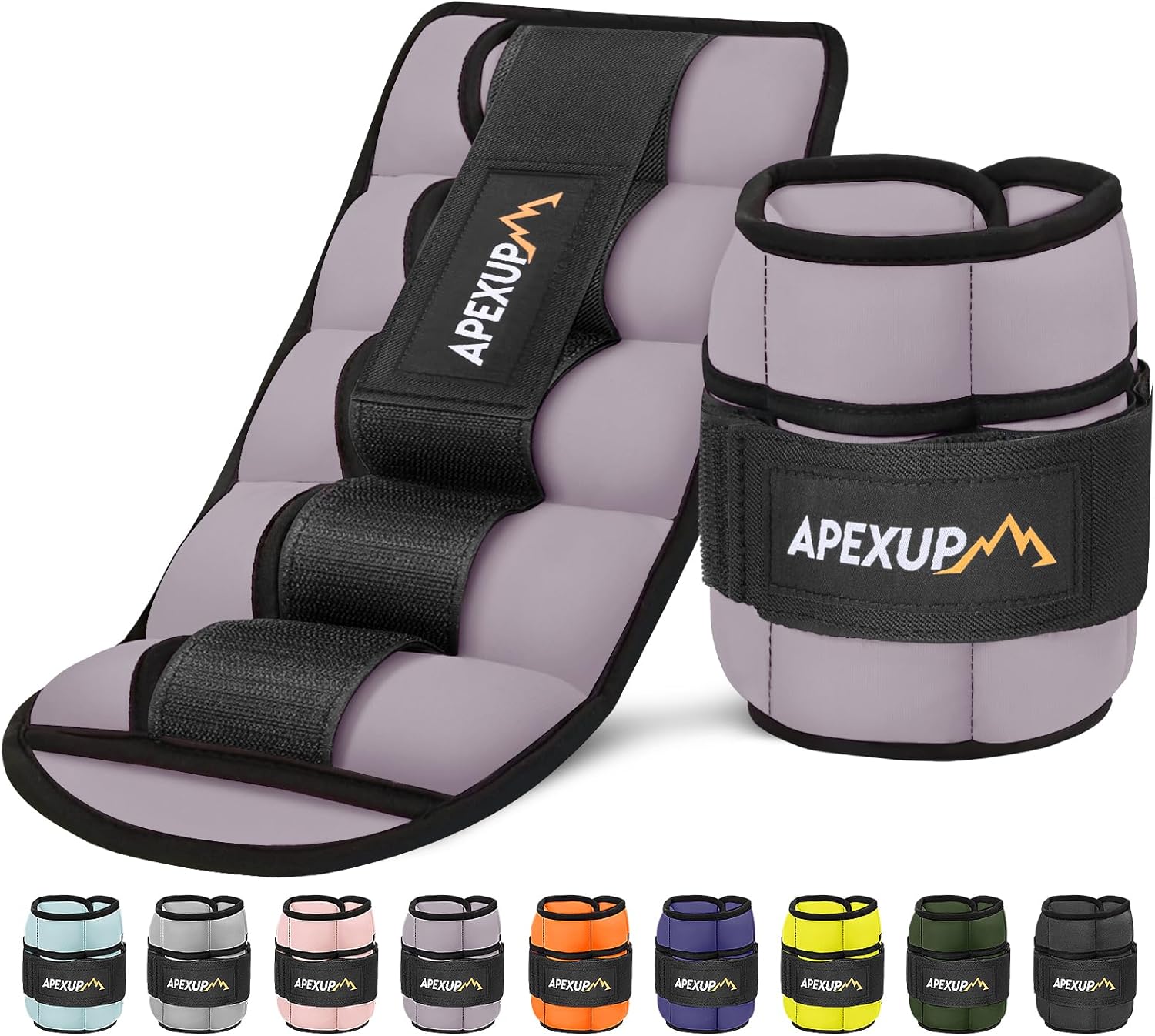 APEXUP Adjustable Ankle Weights for Effective Workouts and Fitness