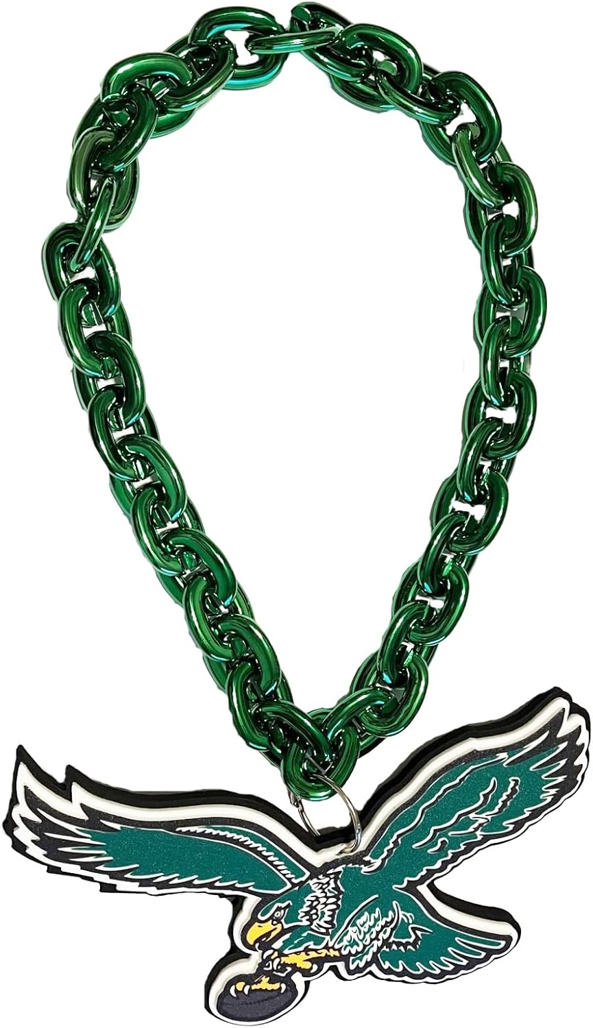 Philadelphia Eagles Throwback Logo NFL Fan Chain for Tailgating