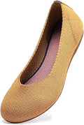 Frank Mully Womens Ballet Flat Shoes Knit Dress Flats - Comfortable us