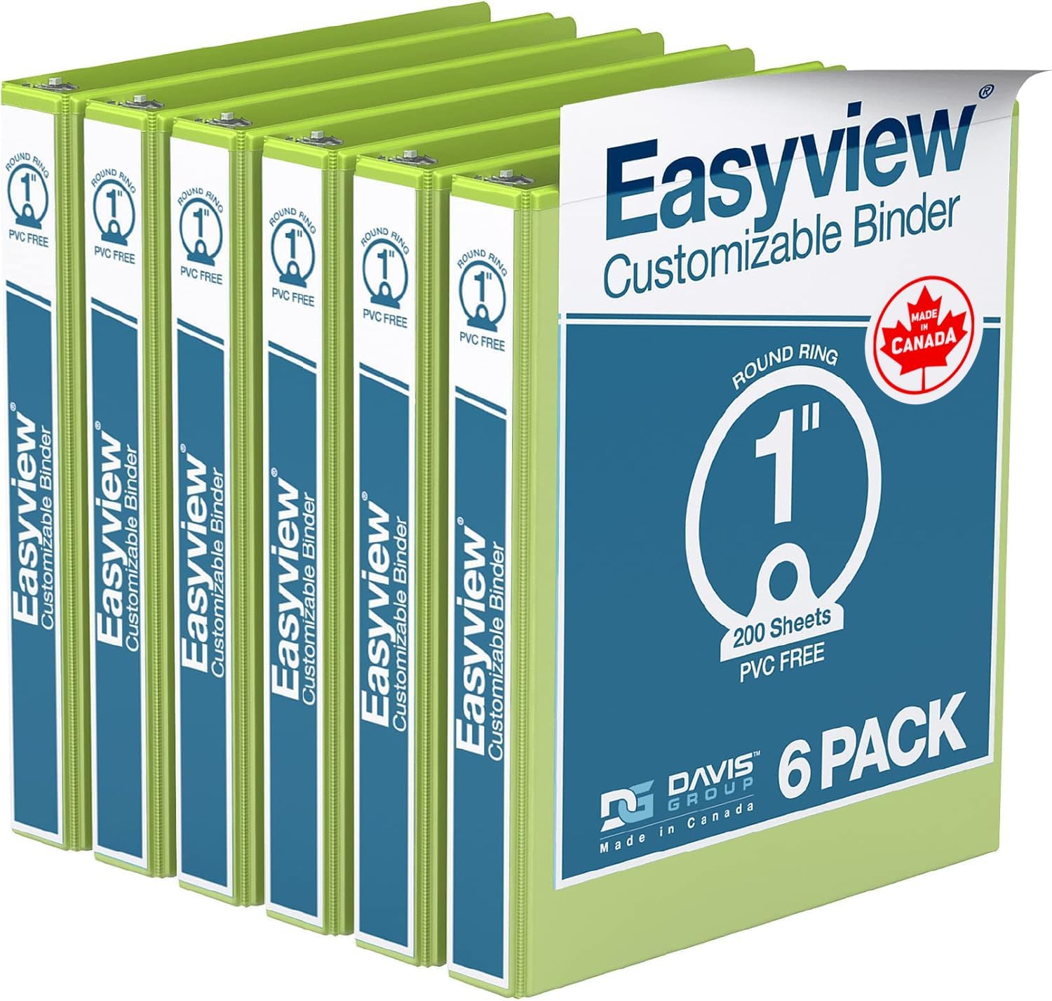 Easyview Premium 3-Ring Binders for School or Office Use