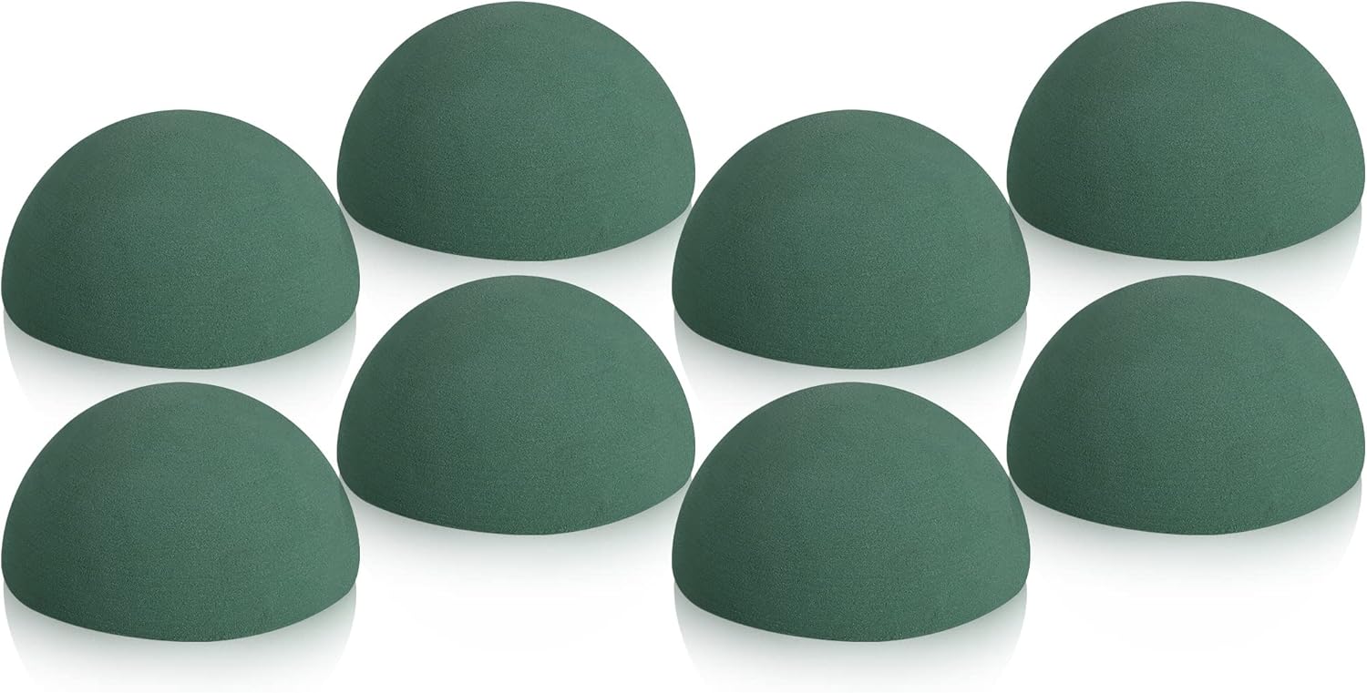 Floral Dry Foam Half Balls for Crafting Beautiful Arrangements