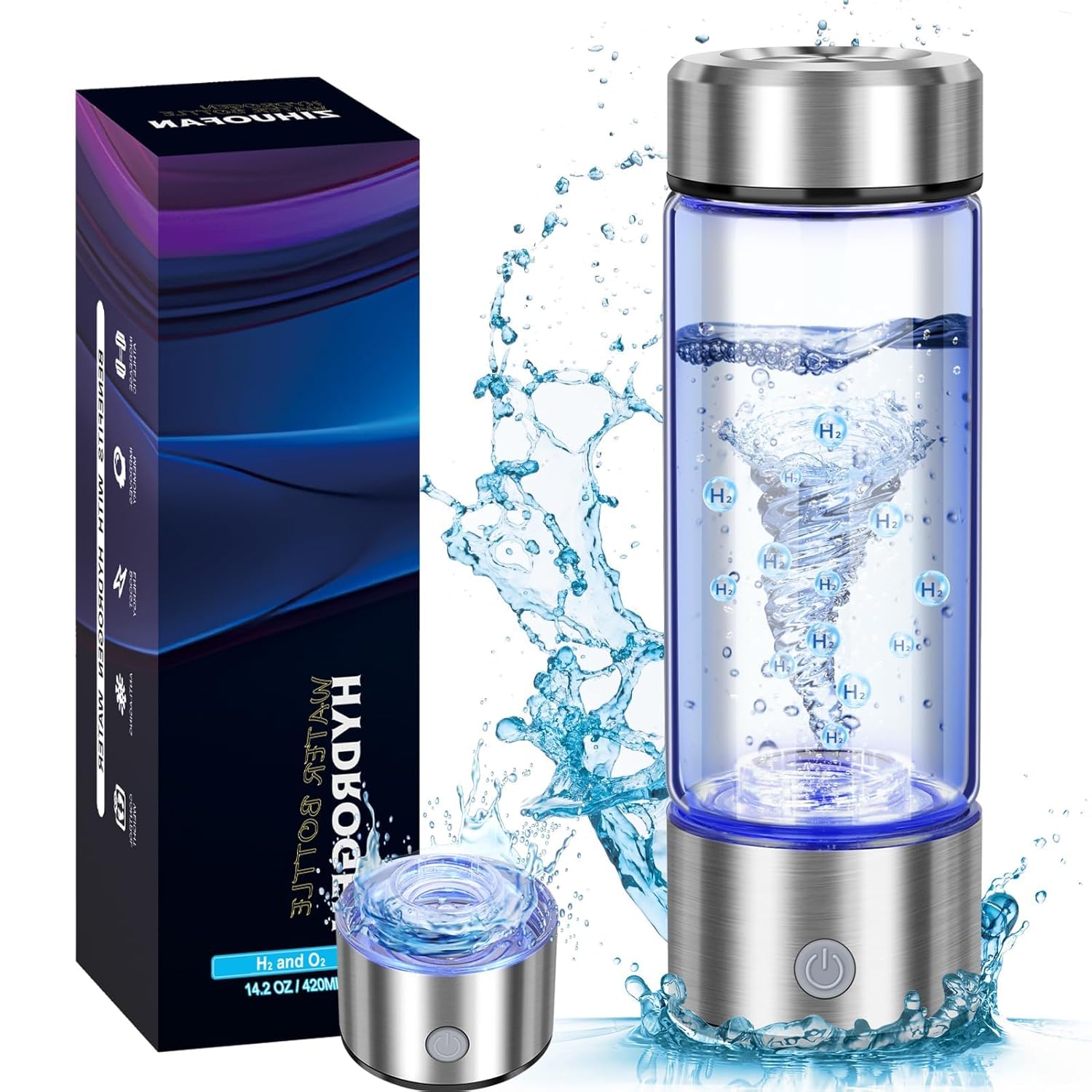 420ml Hydrogen Water Ionizer for Daily Hydration and Health