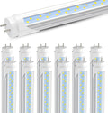 JESLED 4FT LED T8 Type A+B Tube Lights for Bright Spaces