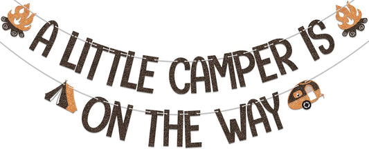 Happy Little Camper Party Banner by LANKBACK