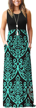 MOLERANI Women's Loose Plain Maxi Dresses Casual Long Dresses Clothing
