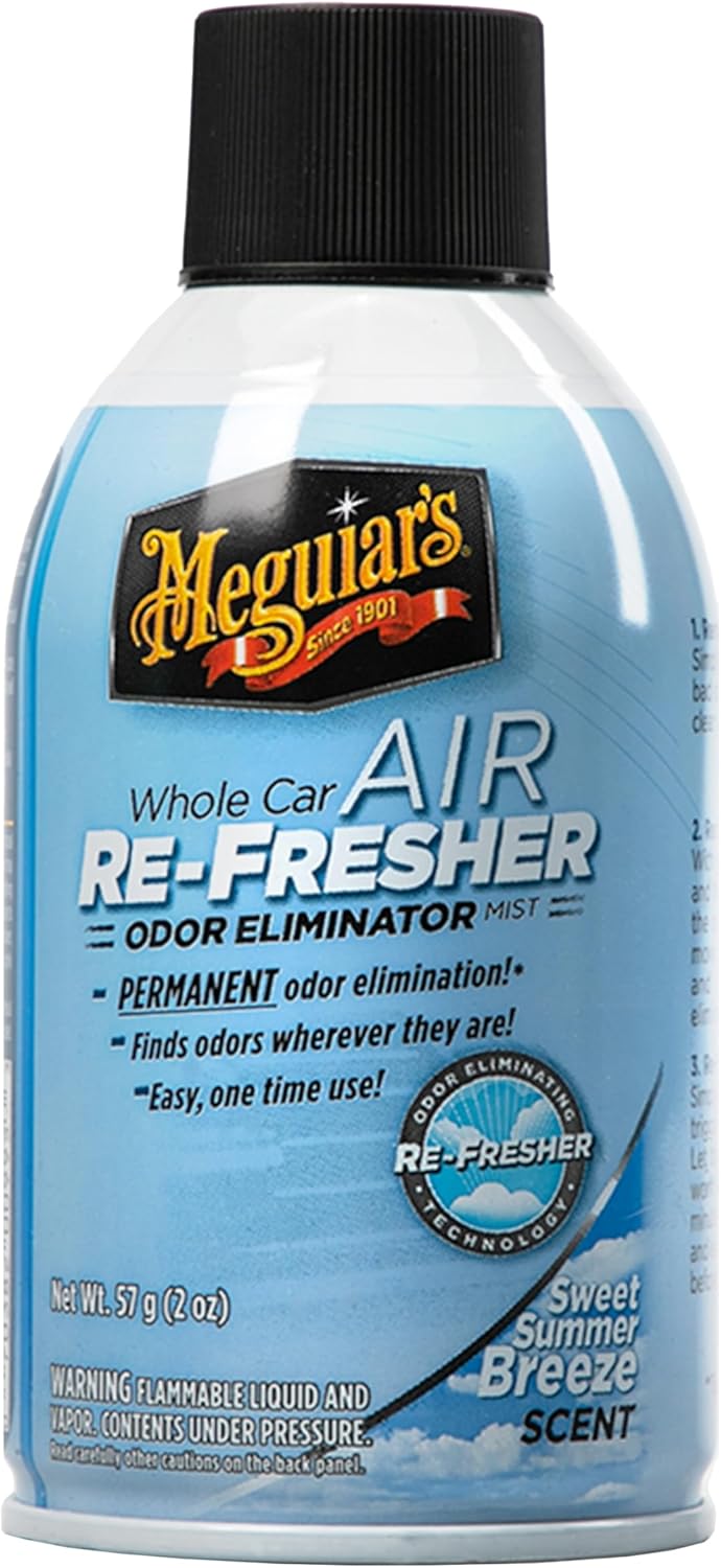 Strong Odor Elimination: Meguiar's Summer Breeze Spray