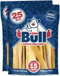 Premium USA Pork Hide Dog Chews - ValueBull Pig Skin Rolls