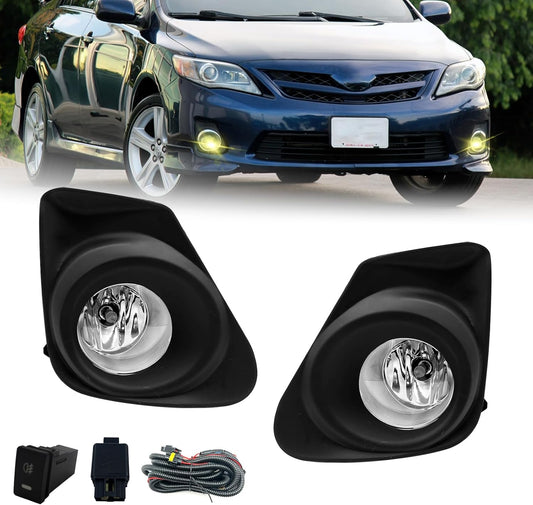 Fog Lights for Toyota Corolla 2011 2012 2013 - Easy Installation